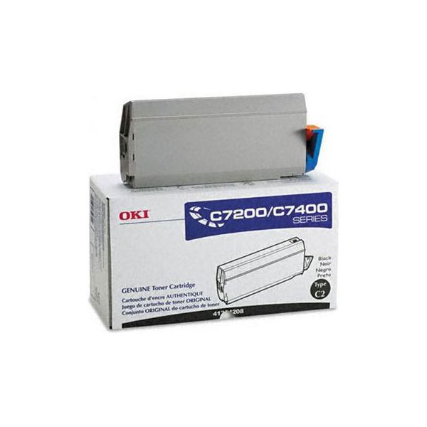 Okidata 41304208 Type C2 Black Toner Cartridge (10k Pages)