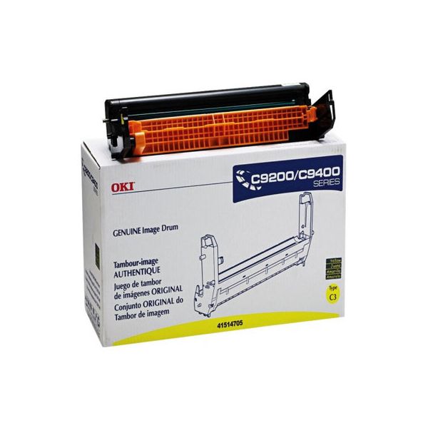 Okidata 41514705 Yellow Drum Unit (39k Pages)