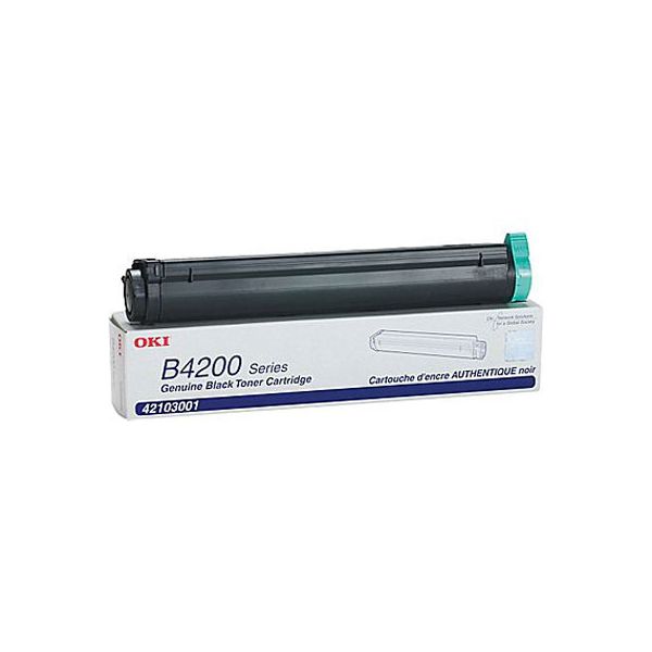 Okidata 42103001 Black Toner Cartridge (2.5k Pages)