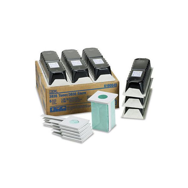 Lexmark/IBM 6190649 Black Toner Cartridge (6-Pack)