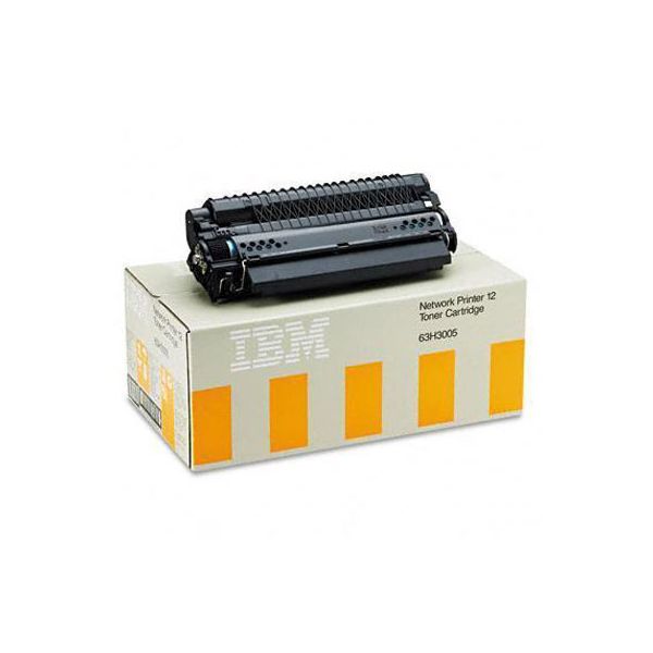 IBM 63H3005 Black Toner Cartridge (6k Pages)