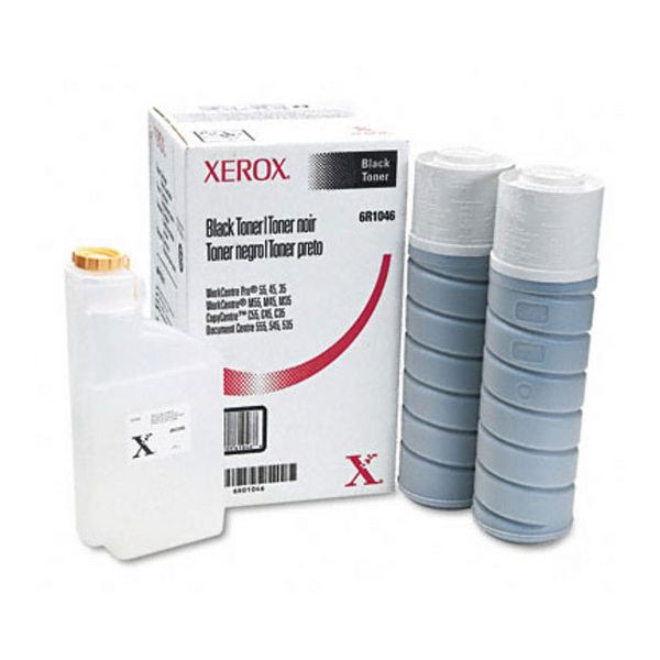 Xerox 6R1046 Black Toner Cartridge 2-Pack (64k Pages)