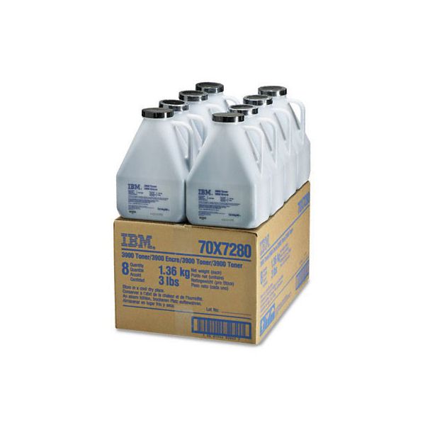 Lexmark/IBM 70X7280 Black Toner Cartridge 8-Pack (55k Pages)