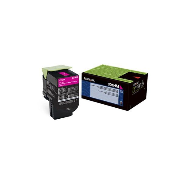 TONER CARTRIDGE - MAGENTA - 3000 PAGES - LEXMARK CX410DE,CX410DE GOV S70 HV,CX41