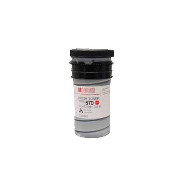 Ricoh 887570 Type 670 Black Toner Cartridge (12k Pages)