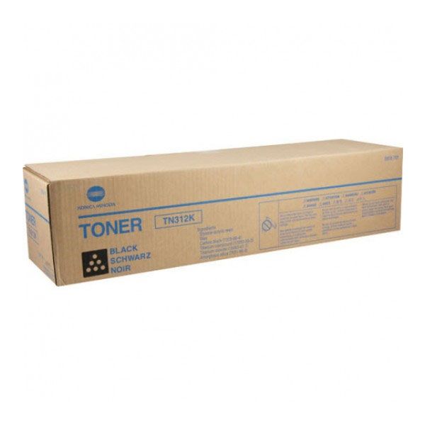 Minolta 8938701 TN-312K Black Toner Cartridge (20k Pages)