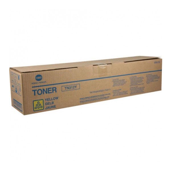 Minolta 8938702 TN-312Y Yellow Toner Cartridge (12k Pages)