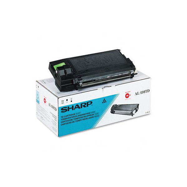 Sharp AL-110TD Black Toner Cartridge (4k Pages) - Replaced AL-100TD