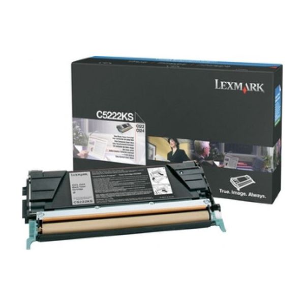 Lexmark C5222KS Black Toner Cartridge (4k Pages)