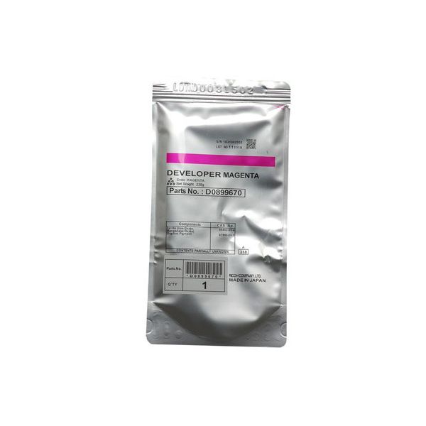 Ricoh D0899670 Magenta Developer Unit (240k Pages)