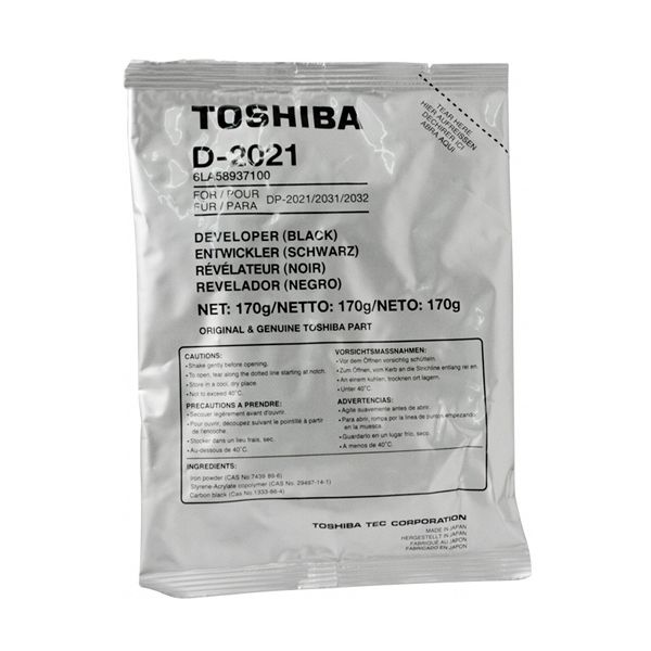 Toshiba D2021 Black Developer (25k Pages)