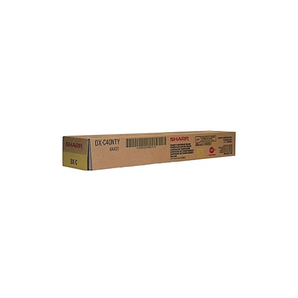 Sharp DX-C40NTY Yellow Toner Cartridge (10k Pages)