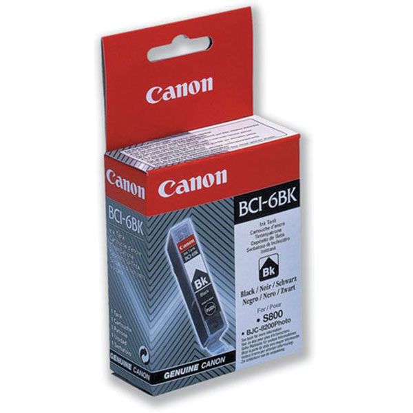 Canon F47-3221-400 BCI6BK Black Ink Cartridge (280 Pages)