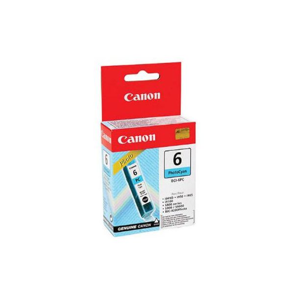 Canon F47-3261-400 BCI6PC Photo Cyan Ink Cartridge (280 Pages)