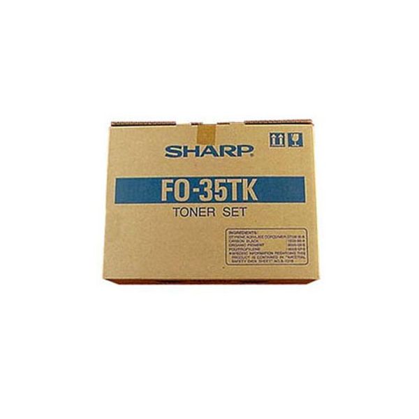 Sharp FO-35TK Black Toner Cartridge 3-Pack (7.5k Pages)