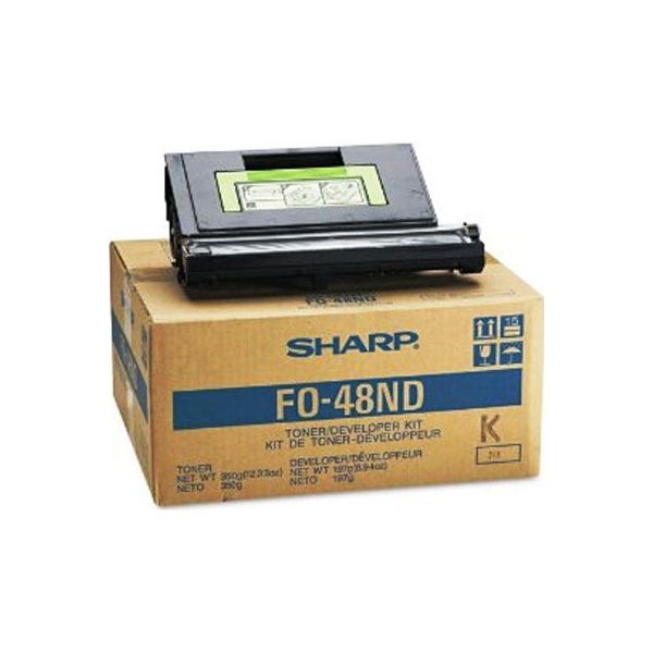 Sharp FO-48ND Black Toner/Developer Cartridge (15k Pages)