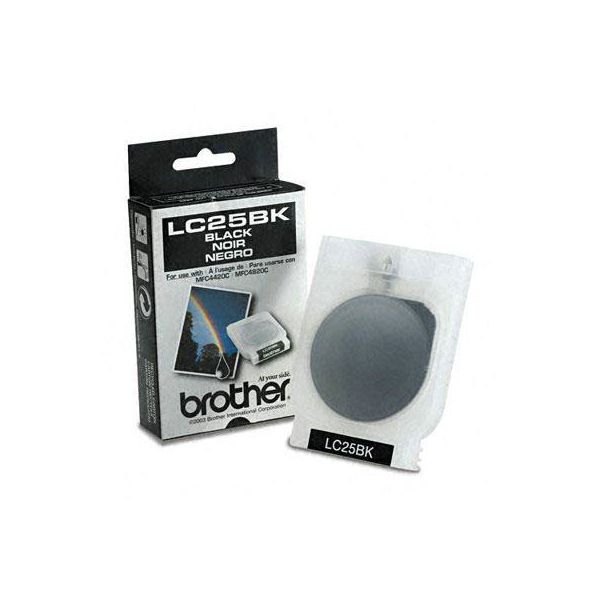 Brother LC25BK Black Ink Cartridge (480 Pages)