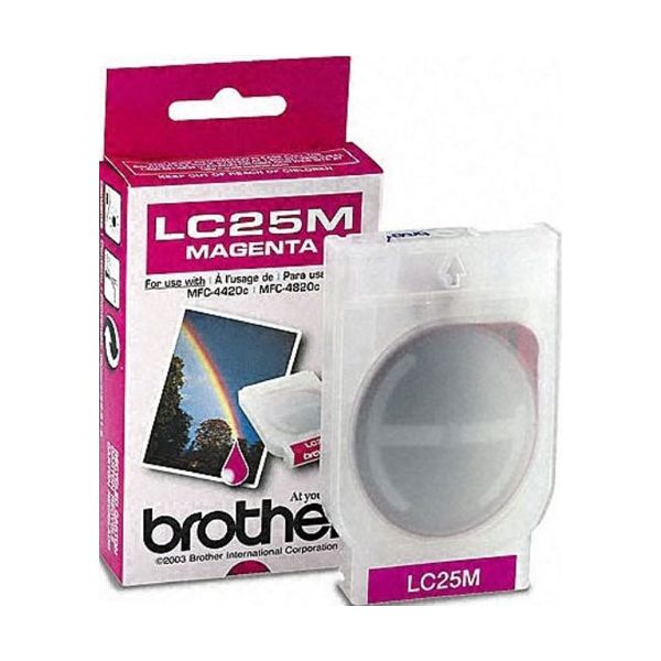 Brother LC25M Magenta Ink Cartridge (400 Pages)