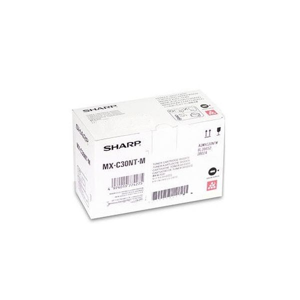 Sharp MX-C30NTM Magenta Toner Cartridge (6k Pages)