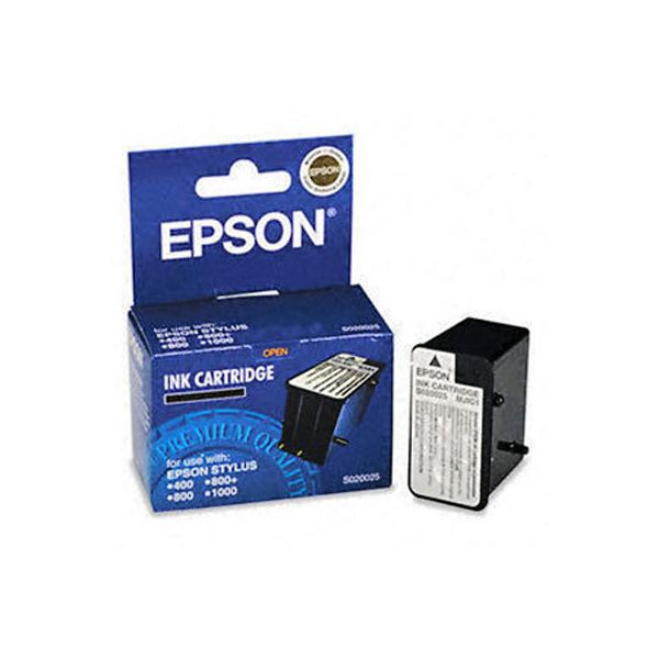 Epson S020025 Black Ink Cartridge (1k Pages)