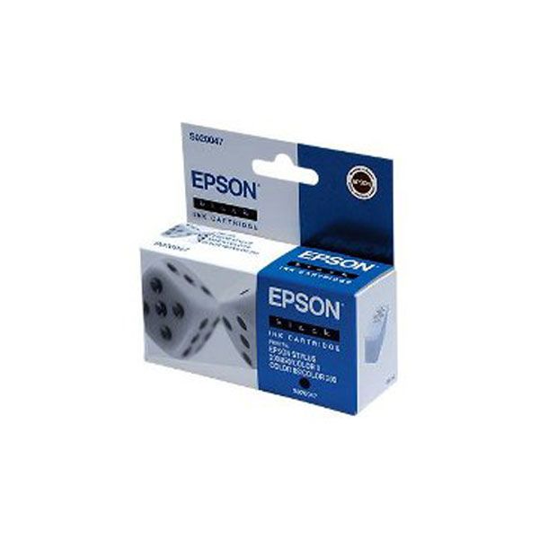 Epson S020047 Black Ink Cartridge (620 Pages)
