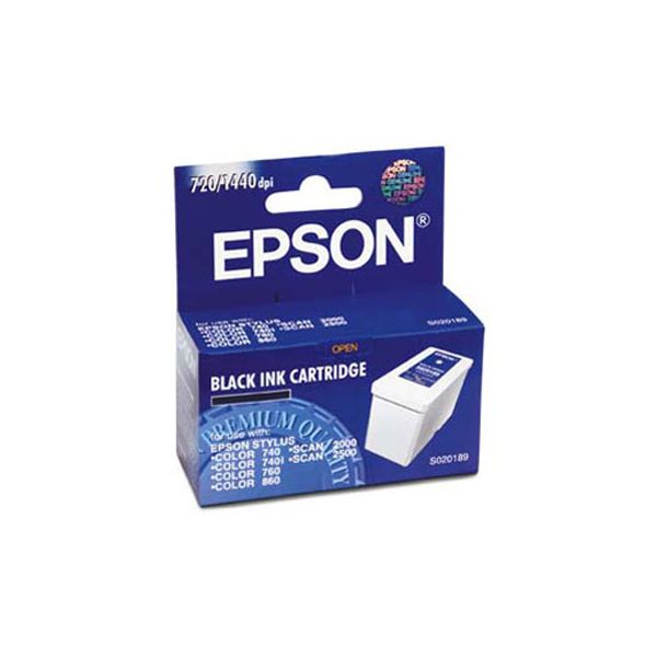 Epson S020189 Black Ink Cartridge (630 Pages)