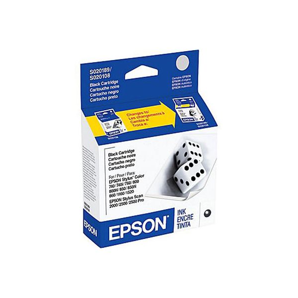 Epson S189108 Black Ink Cartridge (900 Pages)
