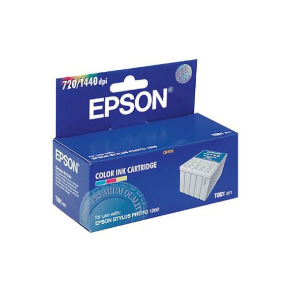 Epson T001011 Color Ink Cartridge (330 Pages)