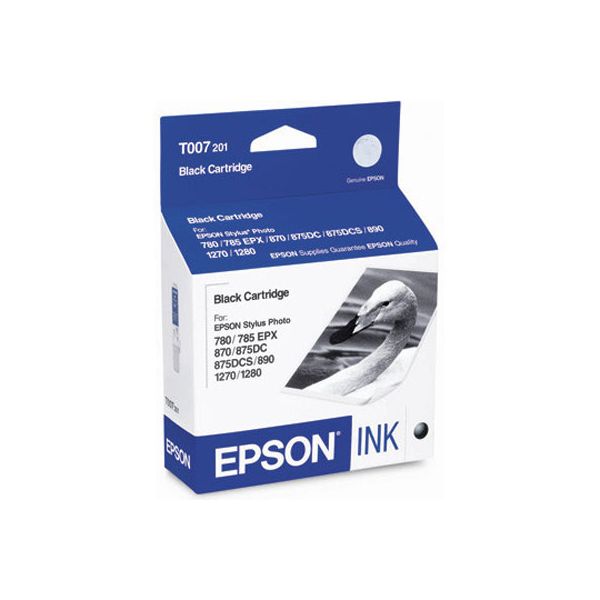 Epson T007201 Black Ink Cartridge (370 Pages)
