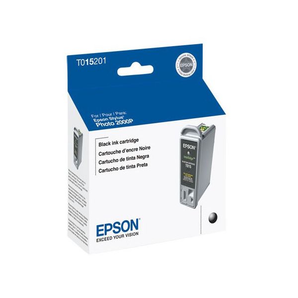 Epson T015201 Black Ink Cartridge (360 Pages)