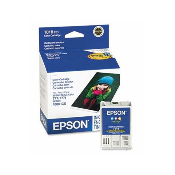 Epson T018201 Color Ink Cartridge (150 Pages)