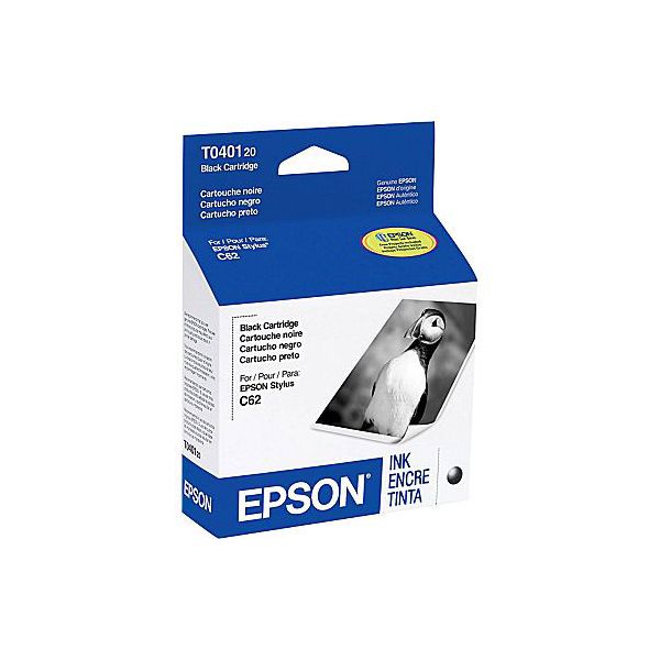 Epson T040120 Black Ink Cartridge (600 pages)