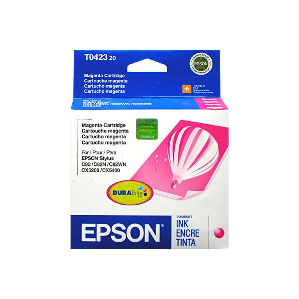 Epson T042320 Magenta Ink Cartridge (420 Pages)