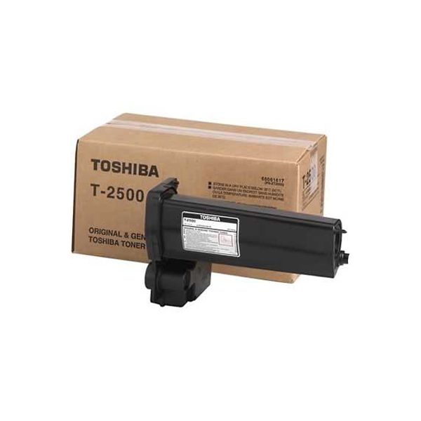 Toshiba T2500 Black Toner Cartridge (7.5k Pages)
