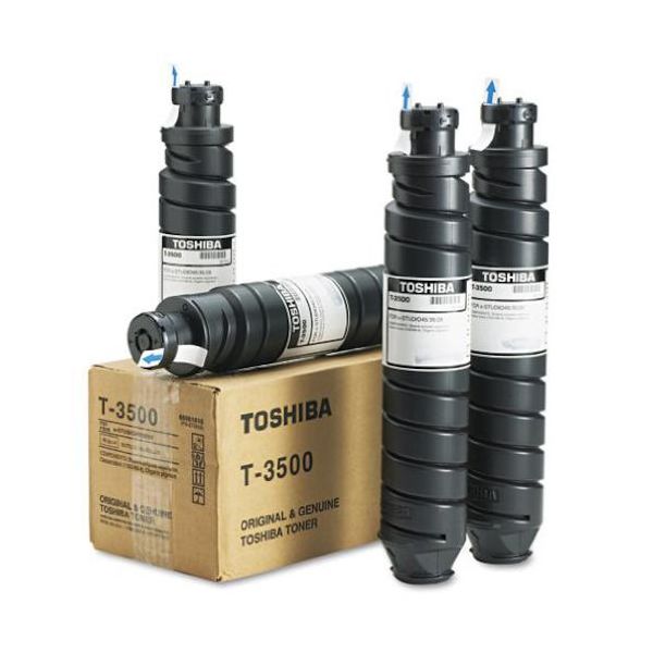 Toshiba T3500 Black Toner Cartridge 4-Pack (13.5k Pages)