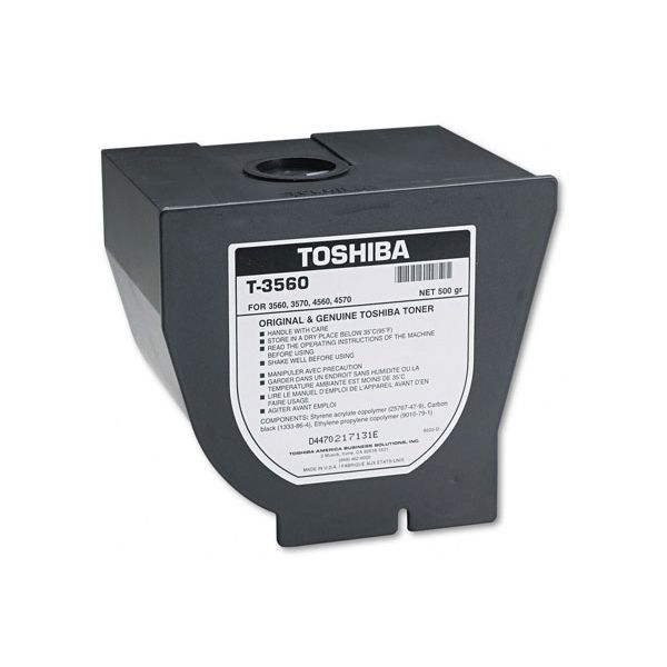 Toshiba T3560 Black Toner Cartridge (13k Pages)
