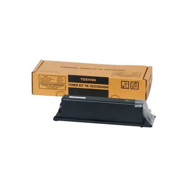 Toshiba TK15 Black Toner Cartridge (3.8k Pages)