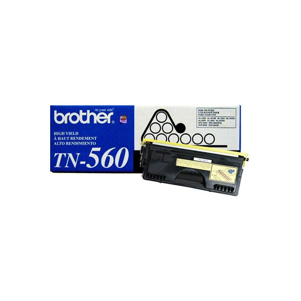 Brother TN560 Black Toner Cartridge (6.5k Pages)