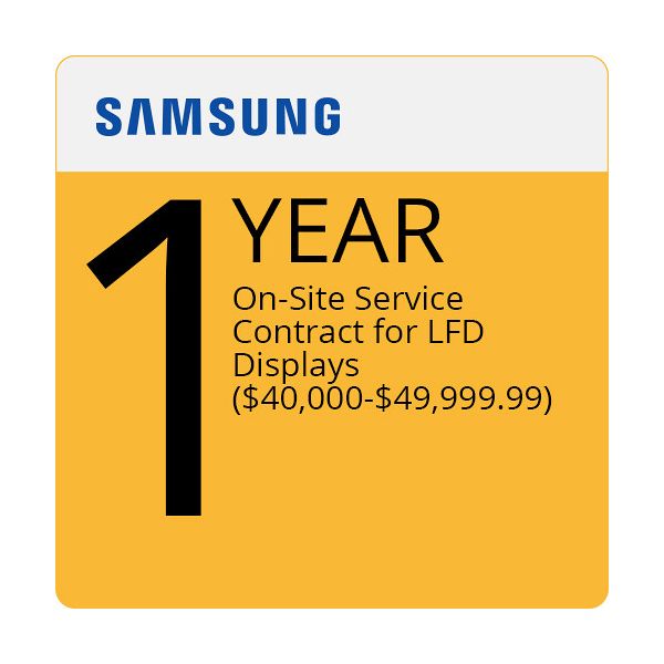 4 YEARS SAMSUNG PROTECTION PLUS EXTENDED SERVICE WITH ONSITE REPAIR FOR COMMERCI