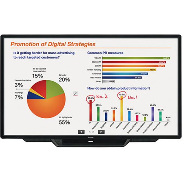 Sharp PN-L803CA Interactive Display System - PN-L803CA