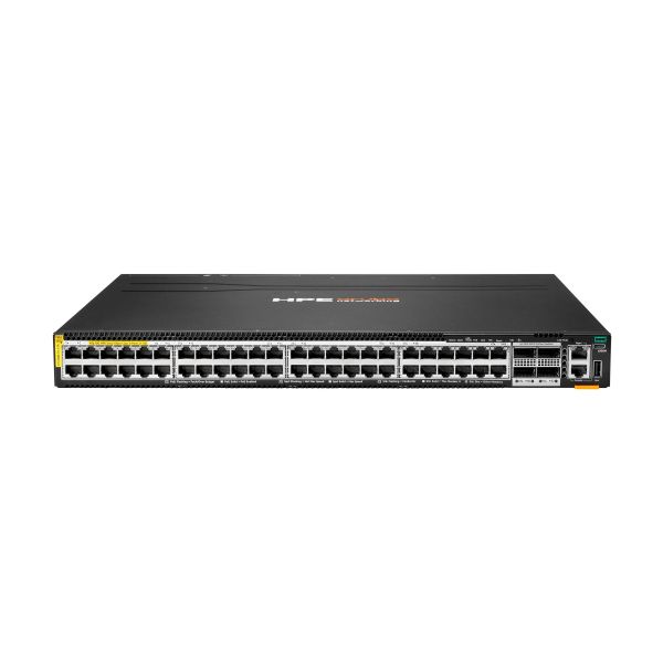 HPE Aruba Networking CX 6300M 48p SR10 1G/2.5G/5G/10G PTP/AVB Class8 PoE 4p 100G MACsec Switch