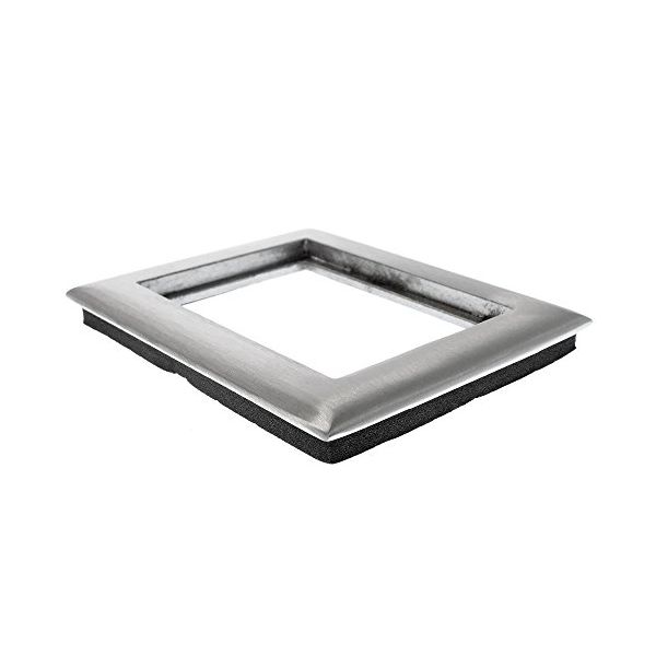 Hubbell Wiring Systems SA3083 Aluminum 1-Gang Round Floor Box Rectangle Carpet Tapered Flange