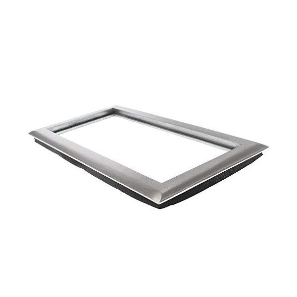 Hubbell Wiring Systems SA3085 Aluminum 3-Gang Round Floor Box Rectangle Carpet Tapered Flange