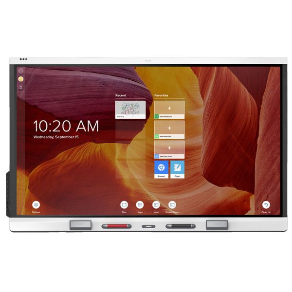 SMART SBID-6065S-PW Pro Interactive Display with SMART Meeting Pro - White