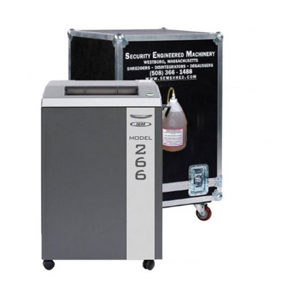 SEM 266/4DEP Deployment High Security Cross-Cut Paper Shredder