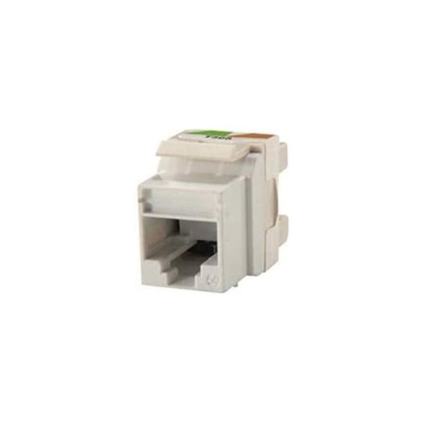Hubbell SFLCSBW Optichannel Keystone Adapter Lc Duplex Standard Zirconia Ceramic White