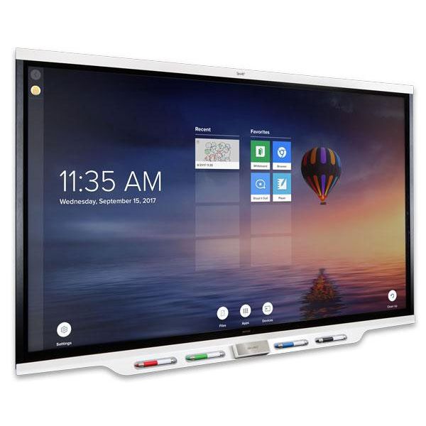 SMART SBID-7275R-PW Pro Interactive Display with iQ and SMART Meeting Pro - White