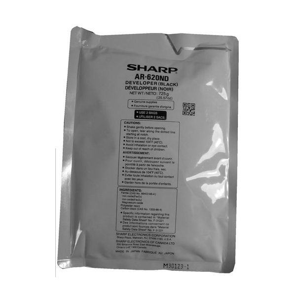 Sharp AR-620MD Black Developer (250k Pages)