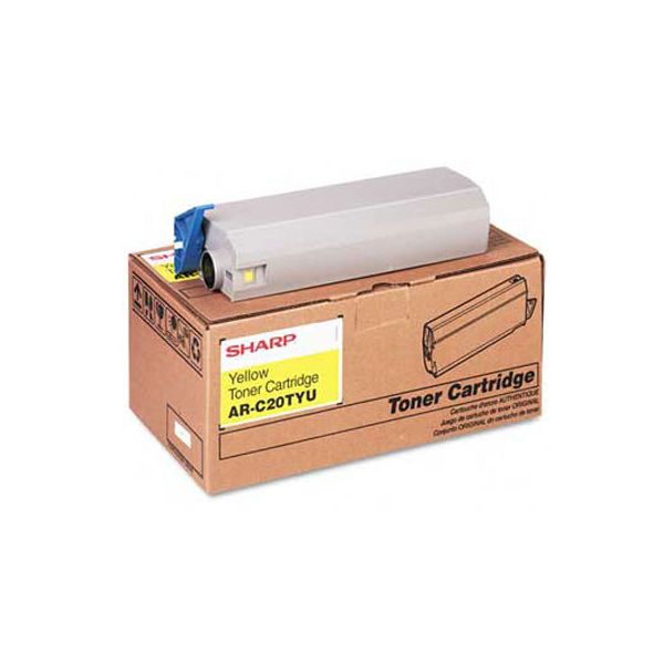 Sharp AR-C20TYU Yellow Toner Cartridge (10k Pages)