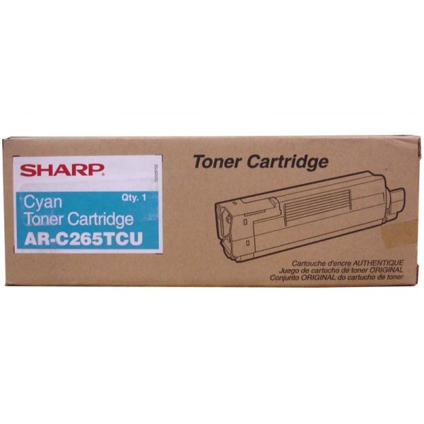 Sharp AR-C265TCU Cyan Toner Cartridge (5k Pages)